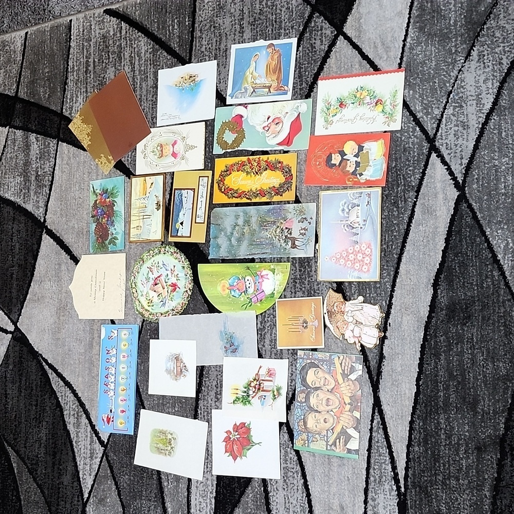 VINTAGE OLD CARDS POST CARDS PAPER CRAFTS SCRAPBOOK ART PROJECTS